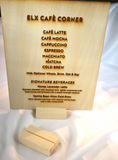 Load image into Gallery viewer, Wood Table Number Stands