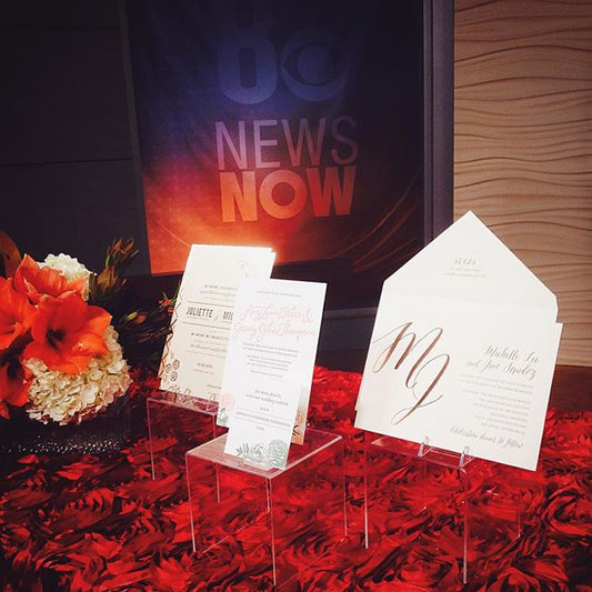 Setup for 8 News Now Segment