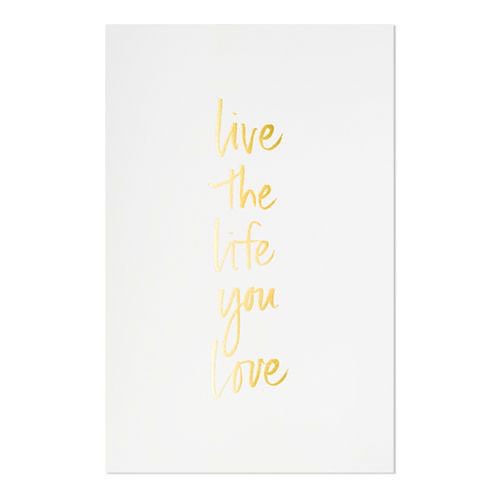 Live The Life You Love Print from Sugar Paper