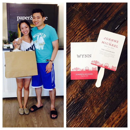 Paper and Home Couple: Joanne and Michael