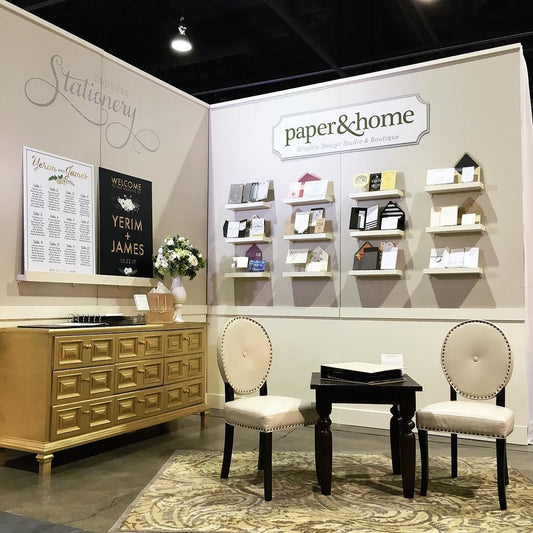 Unveiling Our New Wedding Show Booth!