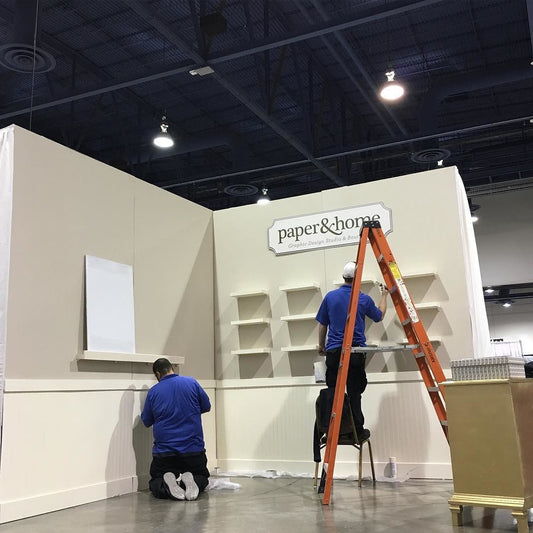 Sneak Peek at Our New Wedding Show Booth!