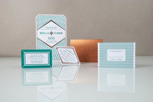 letterpress wedding invitations las vegas