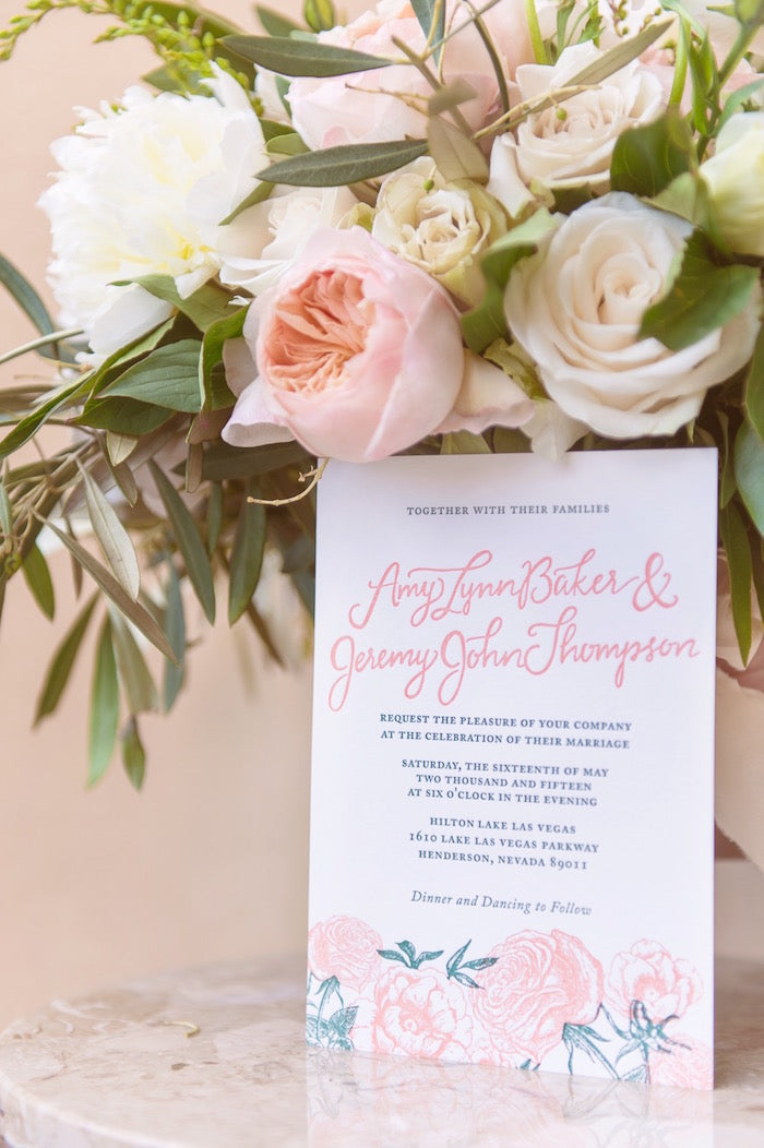 Garden Wedding Invitations