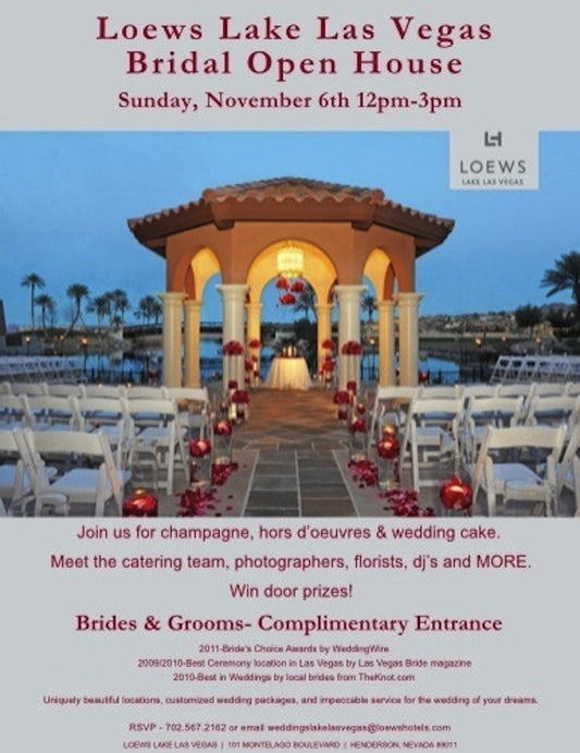 Loews Lake Las Vegas Bridal Open House
