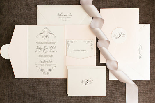classic wedding invitations