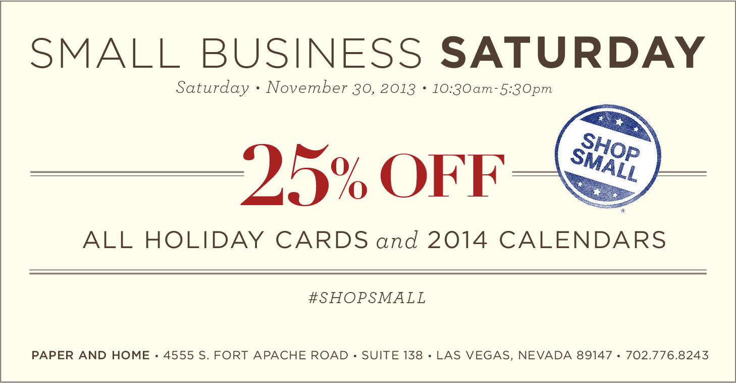 Small Business Saturday Las Vegas