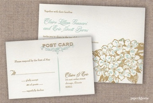 Cost Cutting Wedding Tip: Send a Postcard