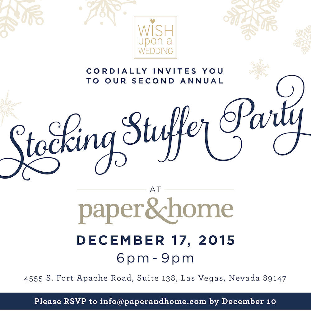 STOCKING STUFFER PARTY