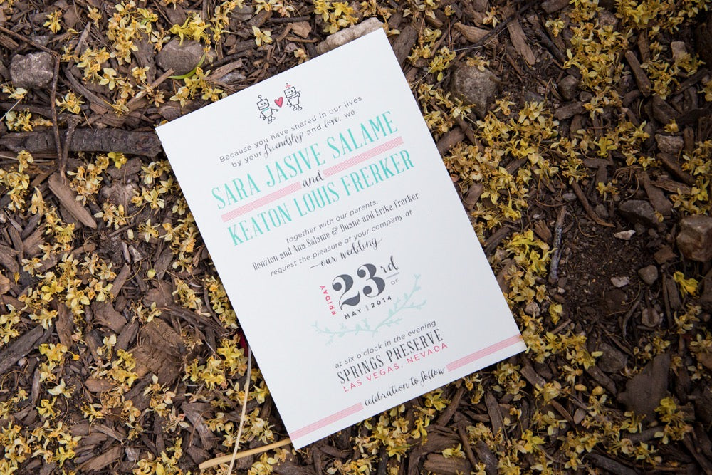 fun wedding invitations