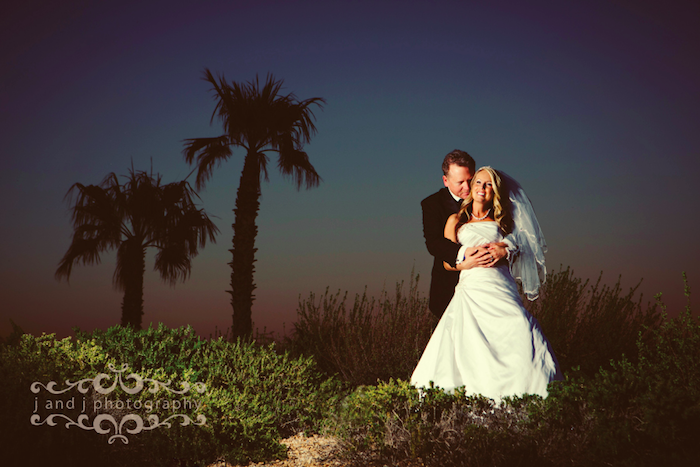 Real Wedding: Classic Teal and Navy