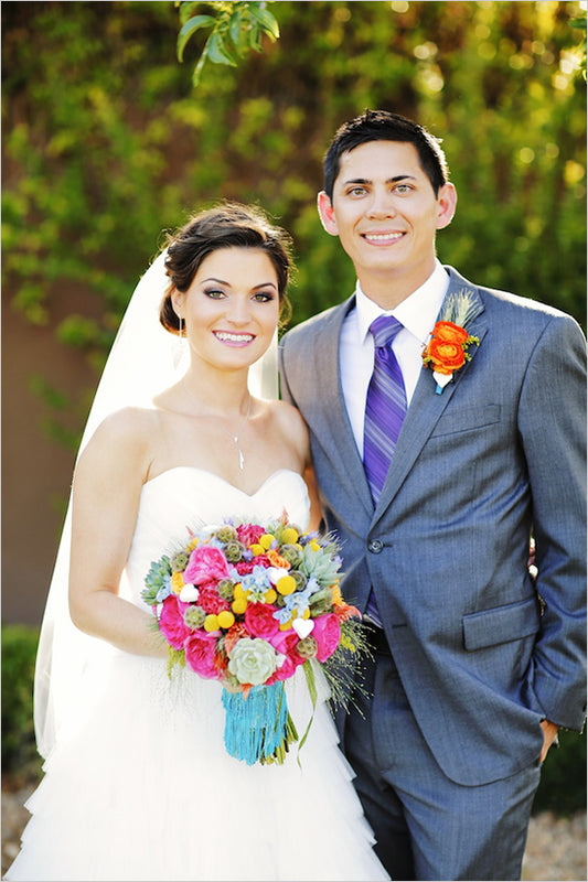 modern vegas wedding