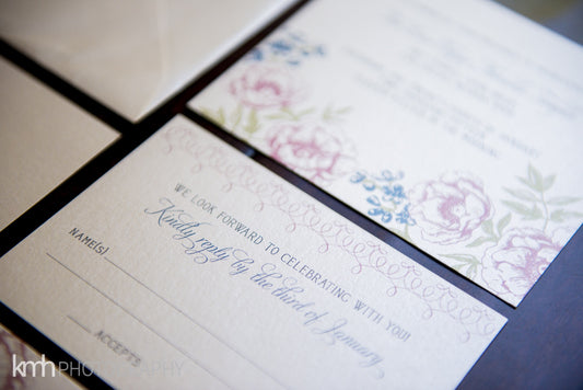 Vintage Wedding Invitations Las Vegas