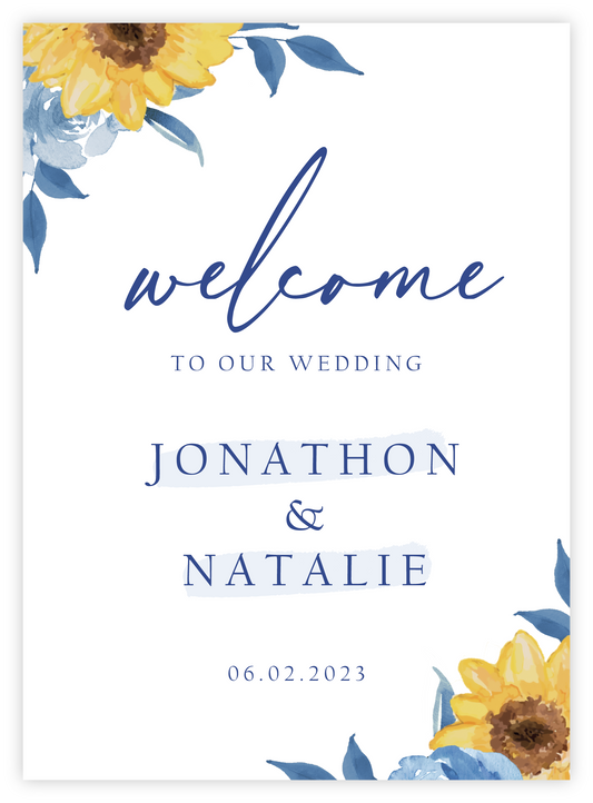 Welcome Sign - Floral 15