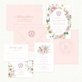 Load image into Gallery viewer, Pink Regency Invitation Suite
