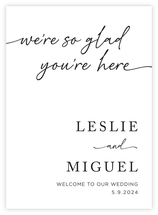 Welcome Sign - Script 09