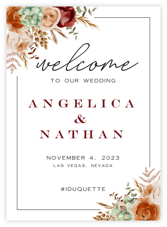 Welcome Sign - Desert 01