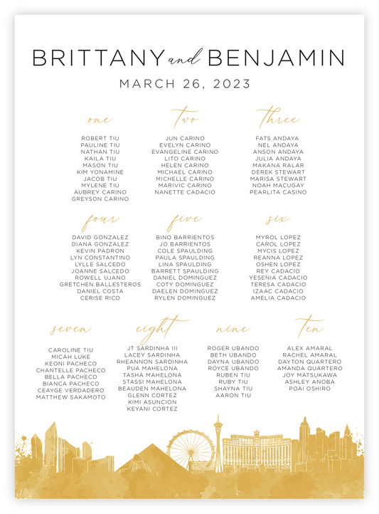 Seating Chart - Travel 03