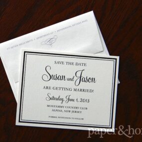 Golden Anniversary Invitations Las Vegas: Jean & Howard - Paper and Home