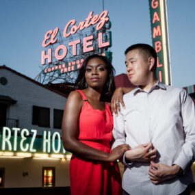 Marquita and Simon El Cortez Engagement Photos