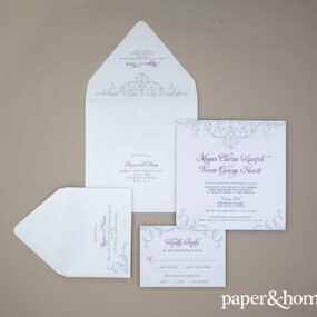 ornate wedding invitations