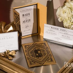 Art Deco Wedding Invitations