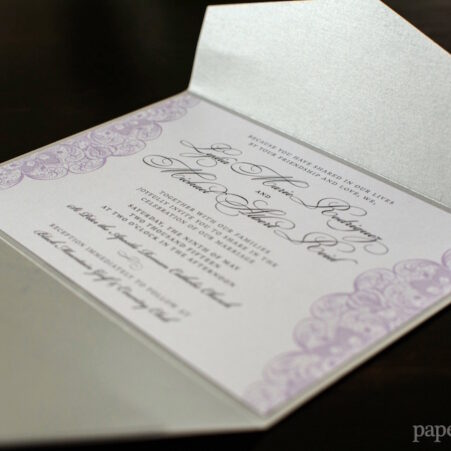 Pocket Wedding Invitations