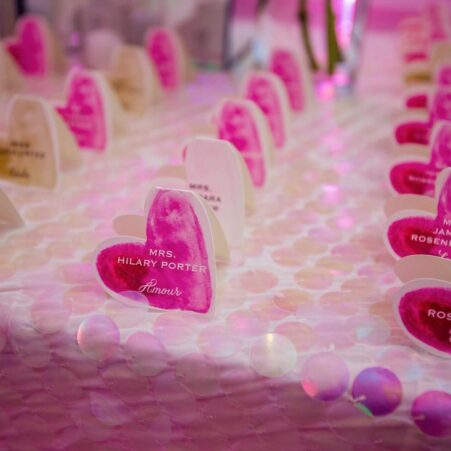 Valentine's Day Wedding Decor