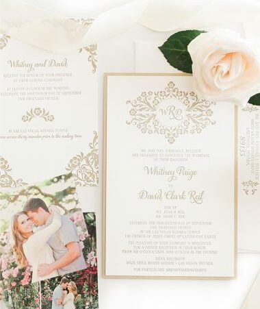 Whitney Wedding Invitation