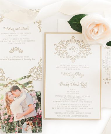 Whitney Wedding Invitation