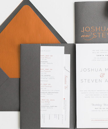 Modern Wedding Invitations thumb