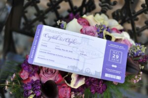 boarding pass wedding invitations